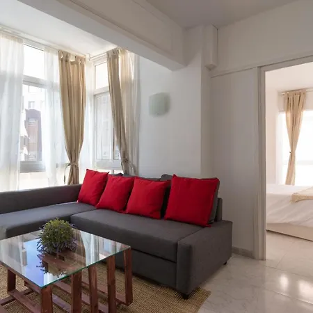 Lejlighed Bright Beachfront *