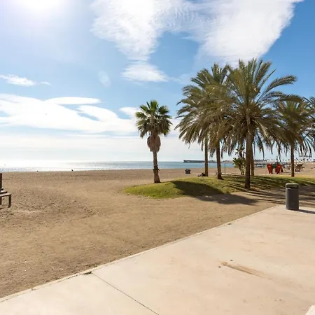 Lejlighed Bright Beachfront *